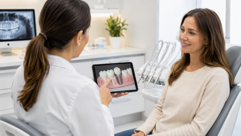 Tooth Replacement consultation at Q Smiles Dentistry in North Miami Beach