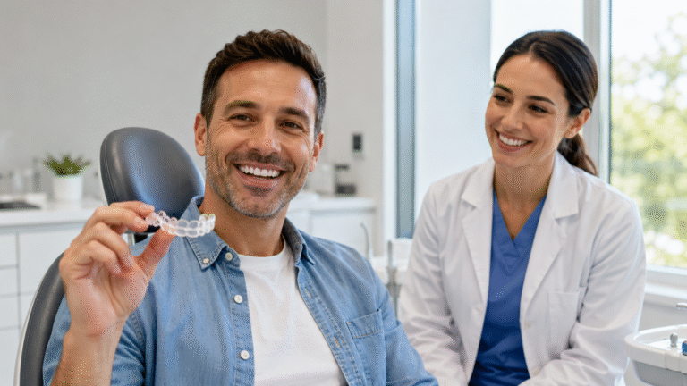 Invisalign in North Miami Beach clear aligners patient at Q Smiles Dentistry